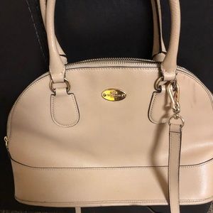 Nude coach bag